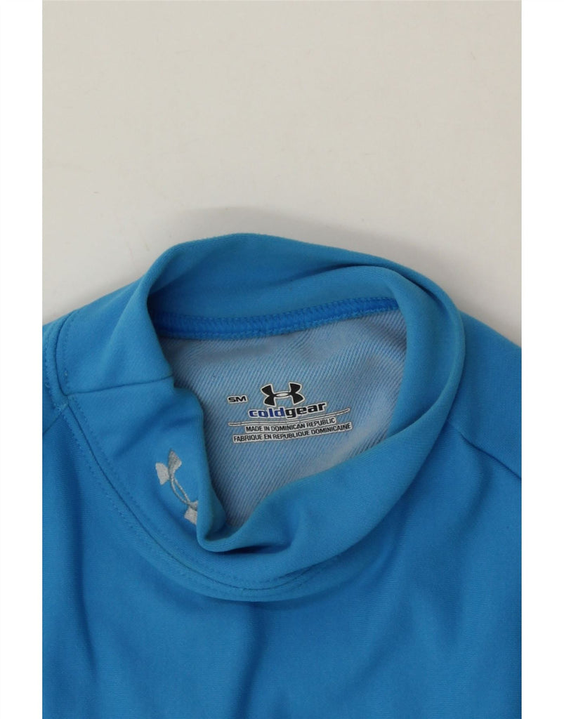UNDER ARMOUR Womens Cold Gear Top Long Sleeve UK 10 Small Blue Nylon Vintage Under Armour and Second-Hand Under Armour from Messina Hembry 
