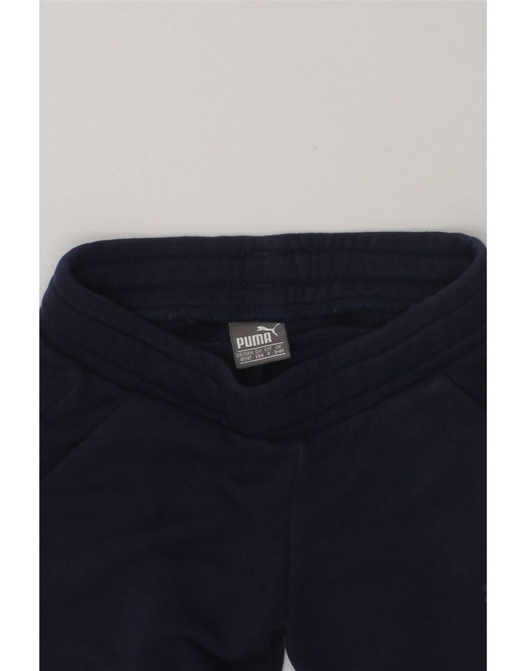 PUMA Boys Tracksuit Trousers Joggers 3-4 Years Navy Blue | Vintage Puma | Thrift | Second-Hand Puma | Used Clothing | Messina Hembry 