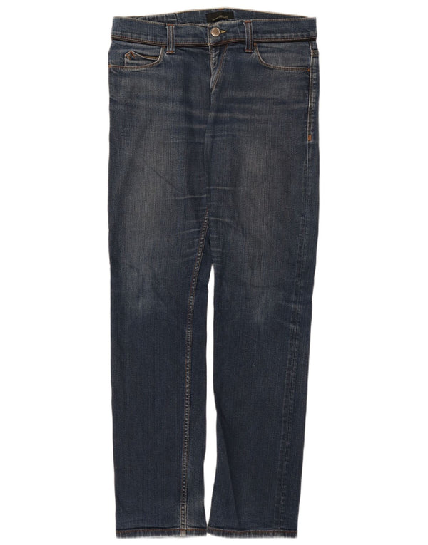 Zara Mens Straight Jeans EU 42 Large W32 L32 Blue
