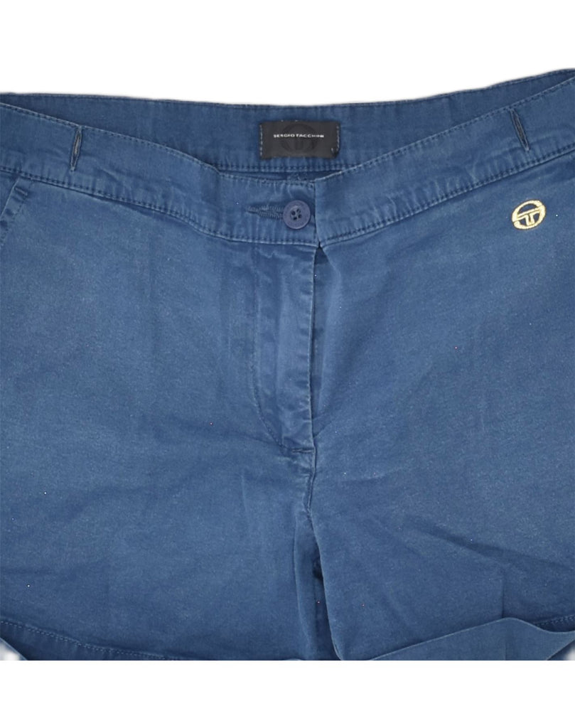 SERGIO TACCHINI Womens Hot Pants W32 Large Blue | Vintage Sergio Tacchini | Thrift | Second-Hand Sergio Tacchini | Used Clothing | Messina Hembry 