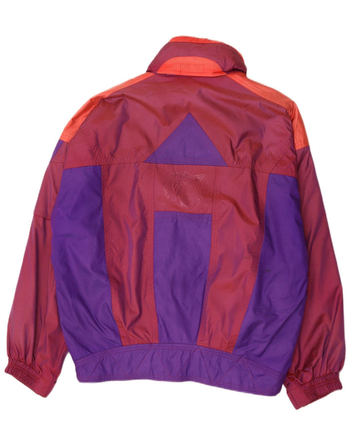 Vintage Mens Ski Jacket IT 54 XL Multicoloured Colourblock Polyamide