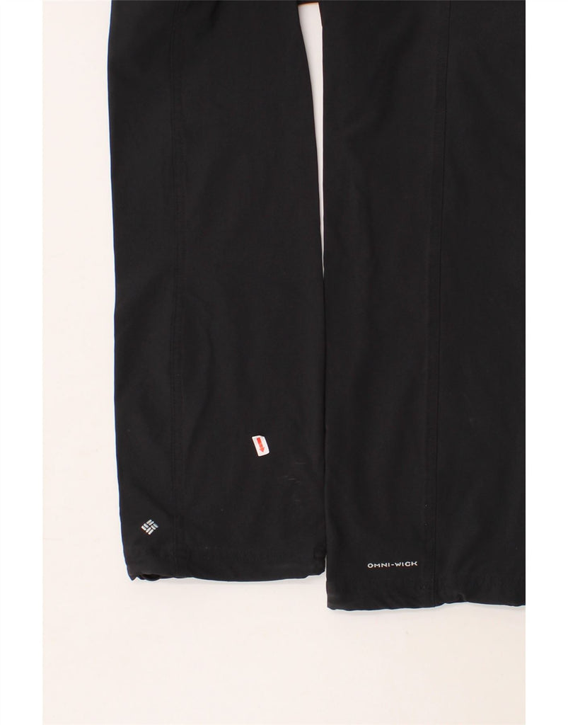COLUMBIA Womens Omni-Shade Straight Cargo Trousers US 2 XS W28 L32 Black Vintage Columbia and Second-Hand Columbia from Messina Hembry 
