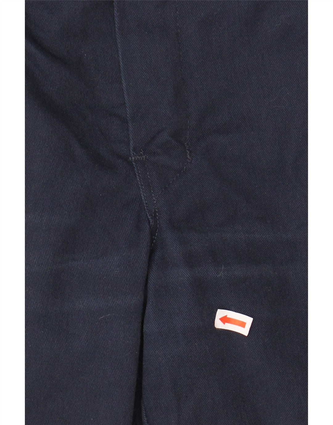 DICKIES Mens Slim Straight Chino Trousers W31 L32 Navy Blue Polyester
