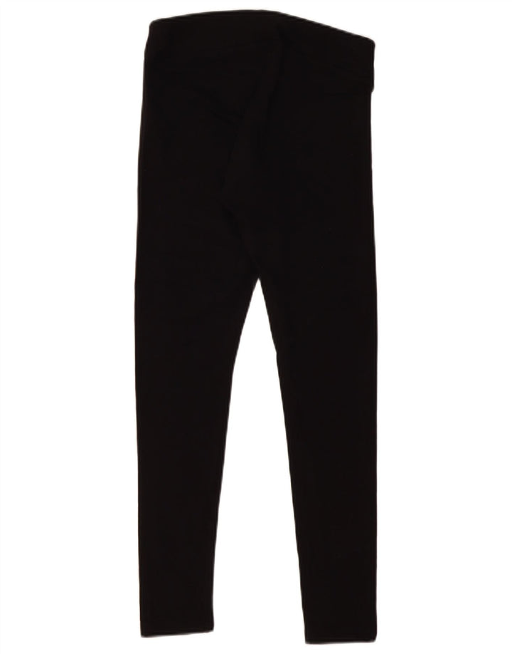 PUMA Womens Leggings UK 8 Small  Black Cotton