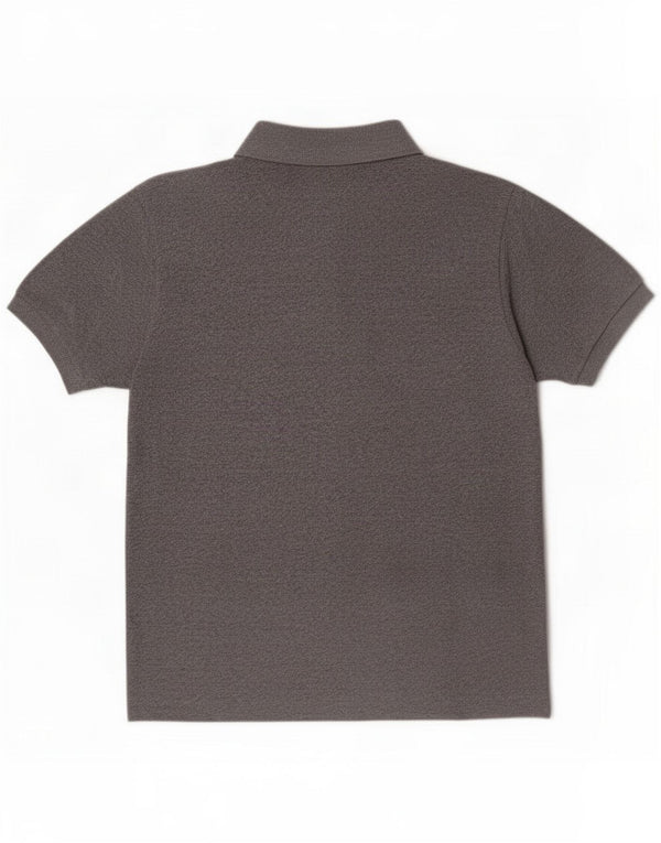 Lacoste Mens Polo Shirt Size 5 Large Grey Cotton