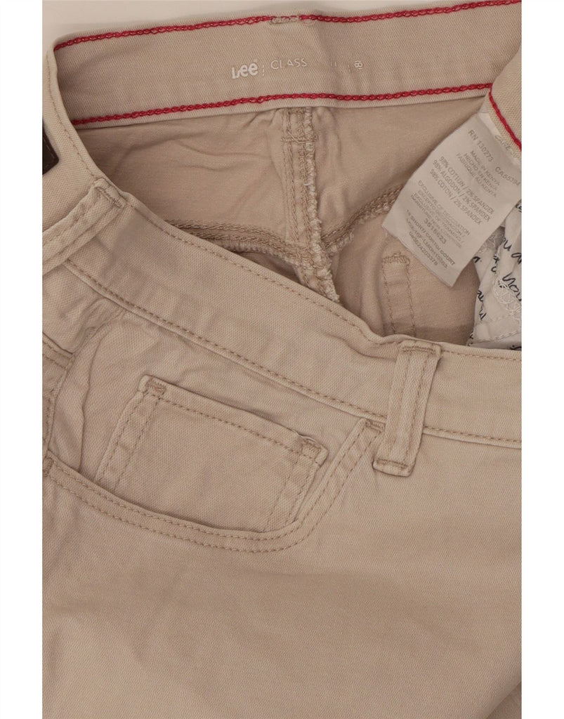 LEE Womens Classic Fit Straight Jeans US 10 Large W30 L26 Beige Cotton Vintage Lee and Second-Hand Lee from Messina Hembry 