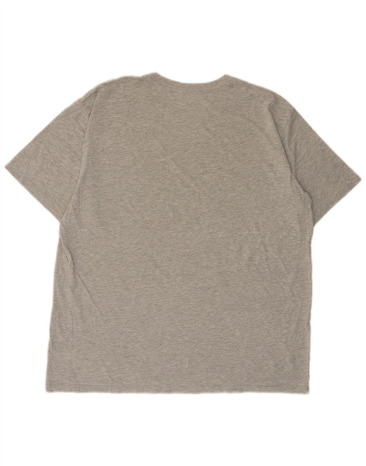 Eddie Bauer Mens Graphic T-Shirt Top Large Grey Cotton