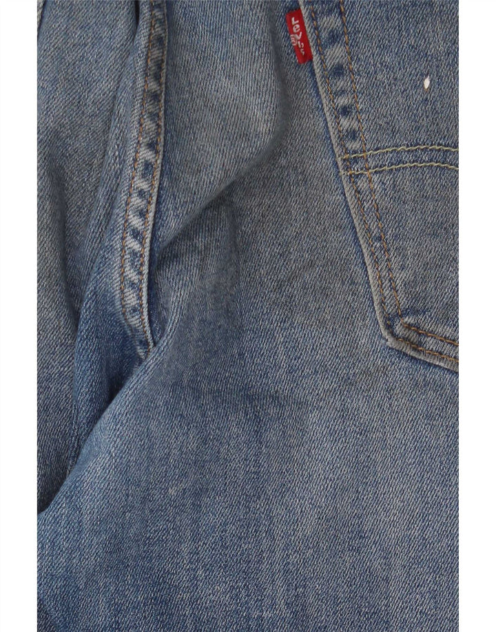 Levi's Mens 502 Tapered Jeans W34 L30 Blue Cotton