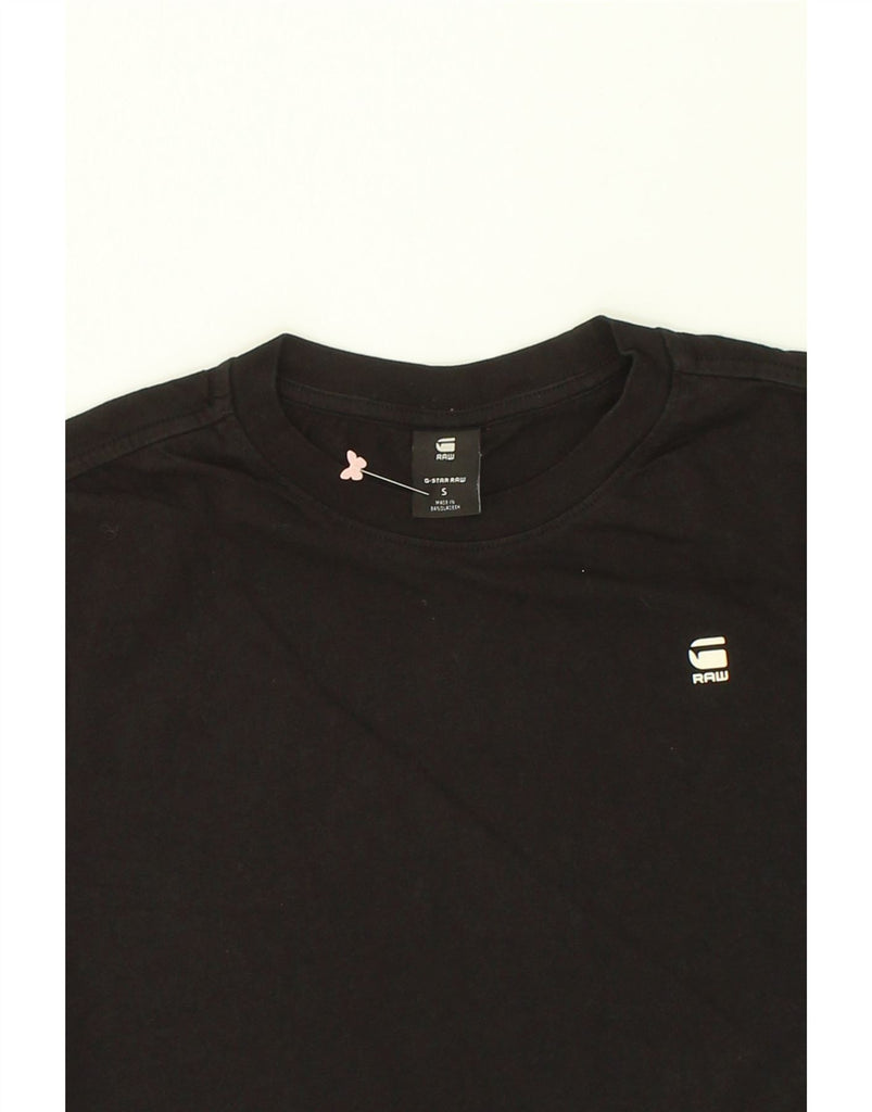 G-STAR Mens T-Shirt Top Small Black Cotton | Vintage G-Star | Thrift | Second-Hand G-Star | Used Clothing | Messina Hembry 