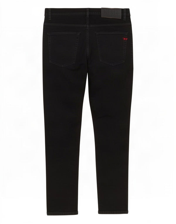 Diesel Mens D-Fining Tapered Jeans W30 L32 Black Cotton