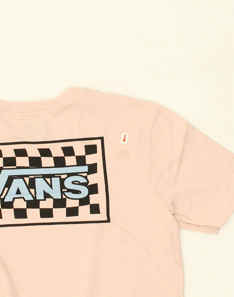 VANS Mens Graphic T-Shirt Top XS Beige Cotton | Vintage Vans | Thrift | Second-Hand Vans | Used Clothing | Messina Hembry 