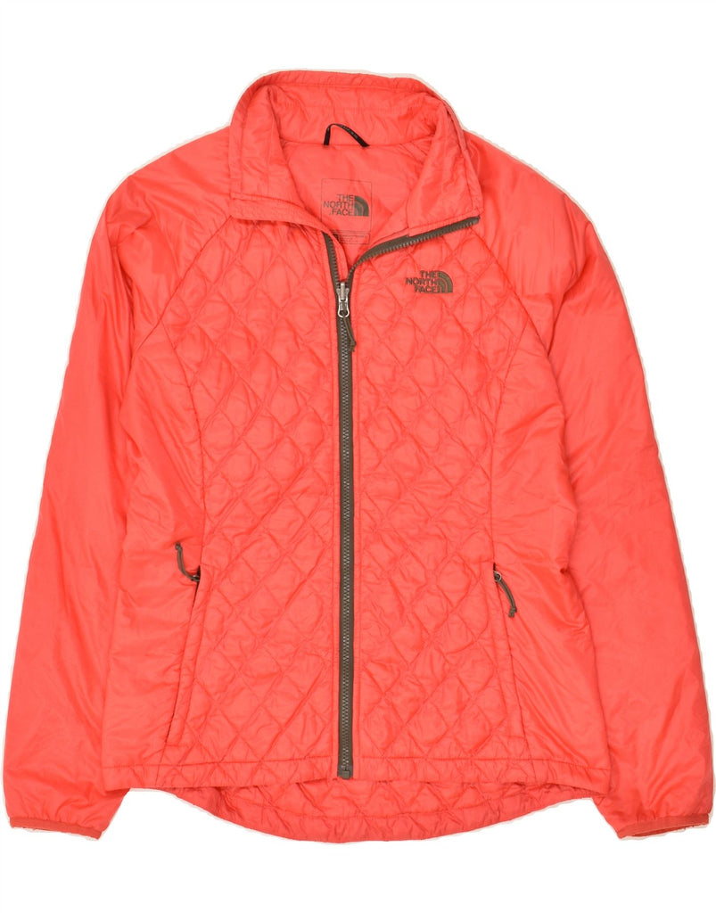 THE NORTH FACE Womens Quilted Jacket UK 12 Medium Red Nylon | Vintage The North Face | Thrift | Second-Hand The North Face | Used Clothing | Messina Hembry 