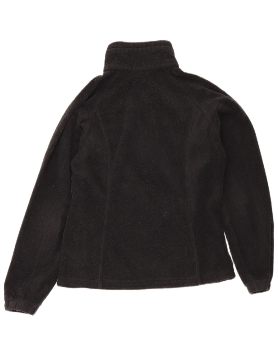 Columbia Womens Fleece Jacket UK 12 Medium Black Polyester