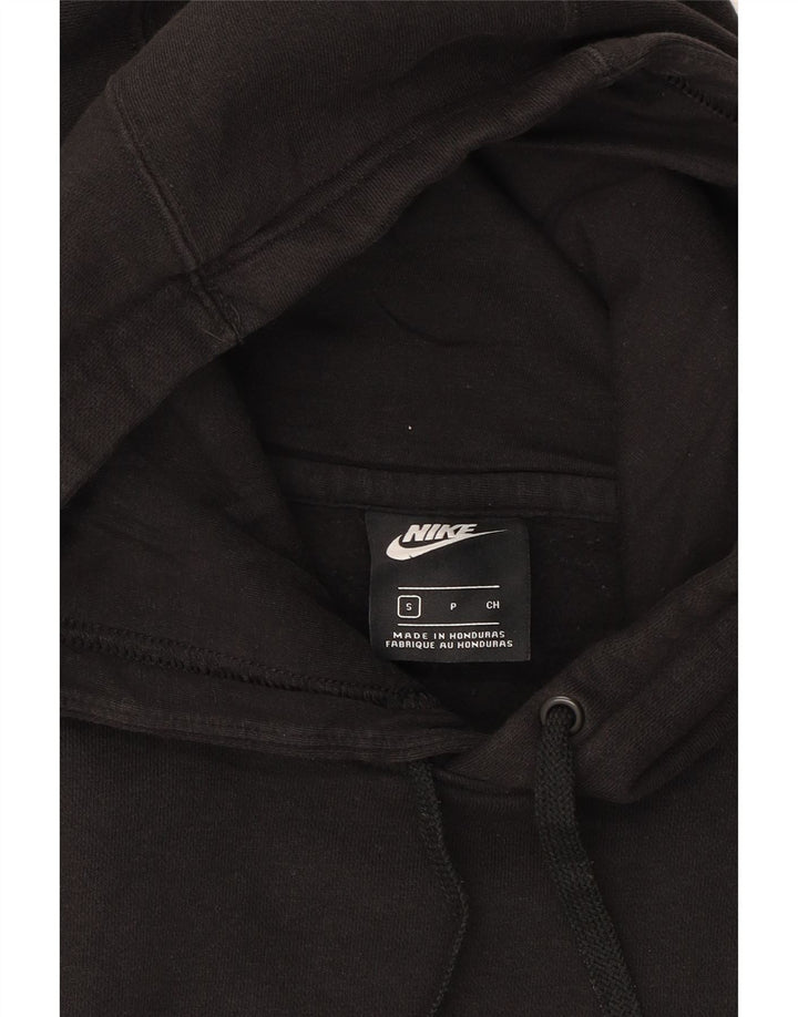 NIKE Mens Hoodie Jumper Small Black Cotton Vintage Nike and Second-Hand Nike from Messina Hembry 