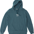 FILA Womens Oversized Hoodie Jumper UK 10 Small Blue Cotton Vintage Fila and Second-Hand Fila from Messina Hembry 