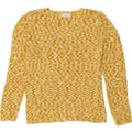 SURPRISE Womens Oversized Crew Neck Jumper Sweater UK 10 Small Yellow Vintage SURPRISE and Second-Hand SURPRISE from Messina Hembry 