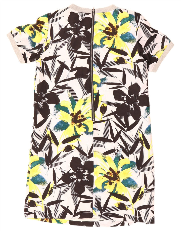 WHISTLE Womens Shift Dress UK 12 Medium Multicoloured Floral Polyester