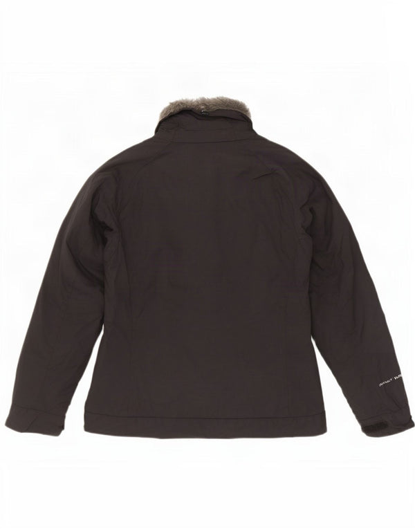 Columbia Womens Ski Jacket UK 14 Medium Black Nylon