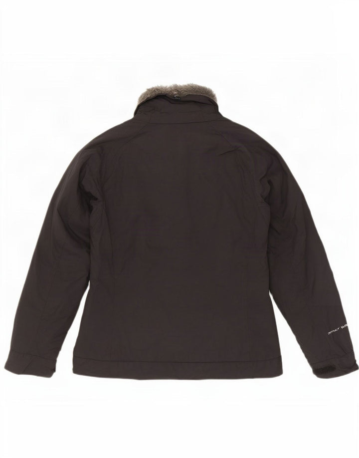 Columbia Womens Ski Jacket UK 14 Medium Black Nylon