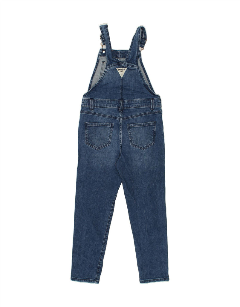 OSH KOSH Girls Dungarees Slim Jeans 6-7 Years W24 L21  Blue Cotton | Vintage Osh Kosh | Thrift | Second-Hand Osh Kosh | Used Clothing | Messina Hembry 