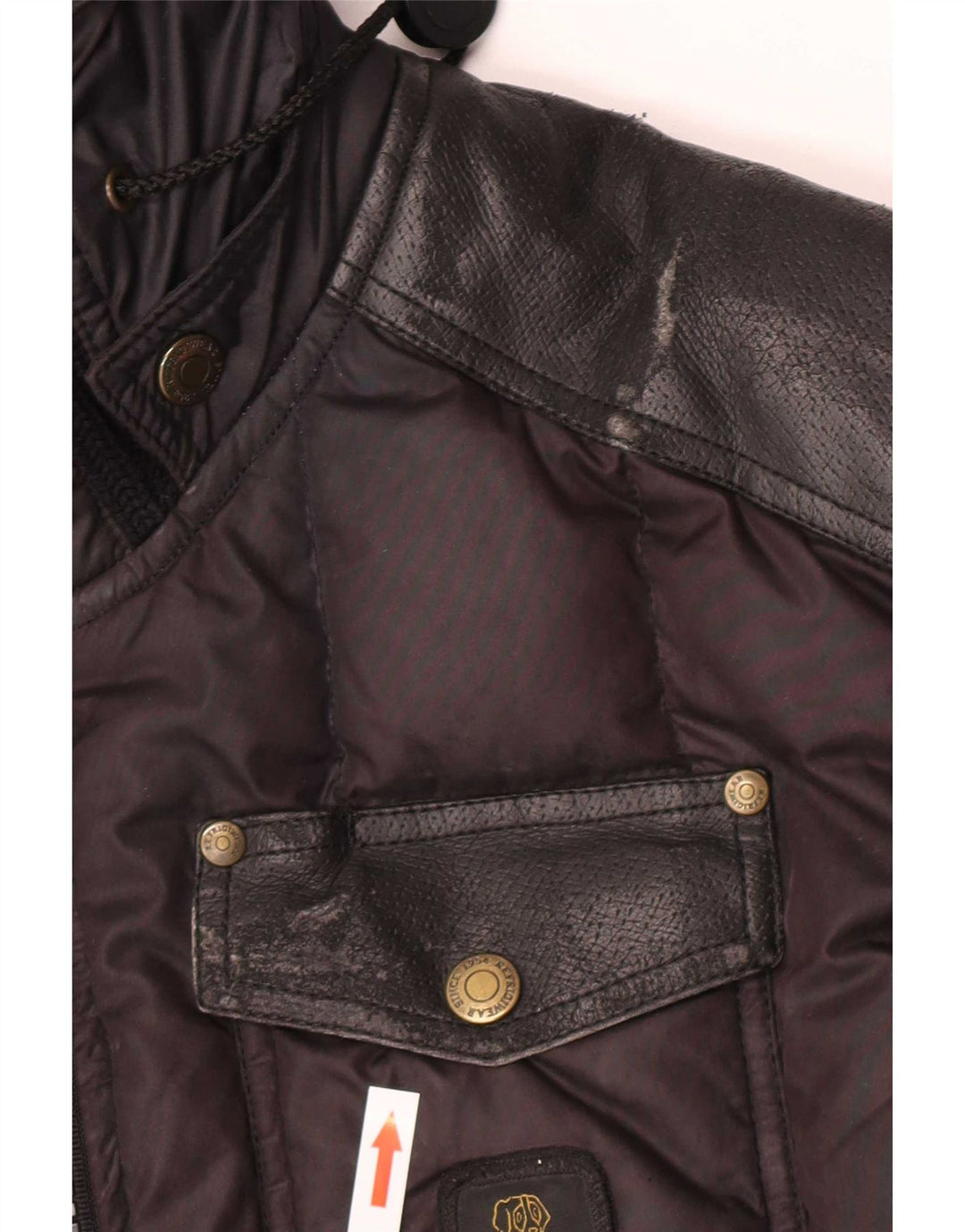Refrigiwear Mens Cruz Hooded Padded Jacket UK 38 Medium Black Polyester
