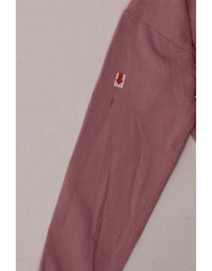 GUESS Girls Graphic Hoodie Jumper 11-12 Years Pink Cotton Vintage Guess and Second-Hand Guess from Messina Hembry 