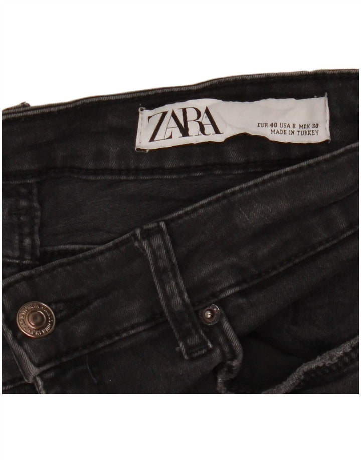 Zara Womens Skinny Jeans EU 40 Medium W30 L28 Black