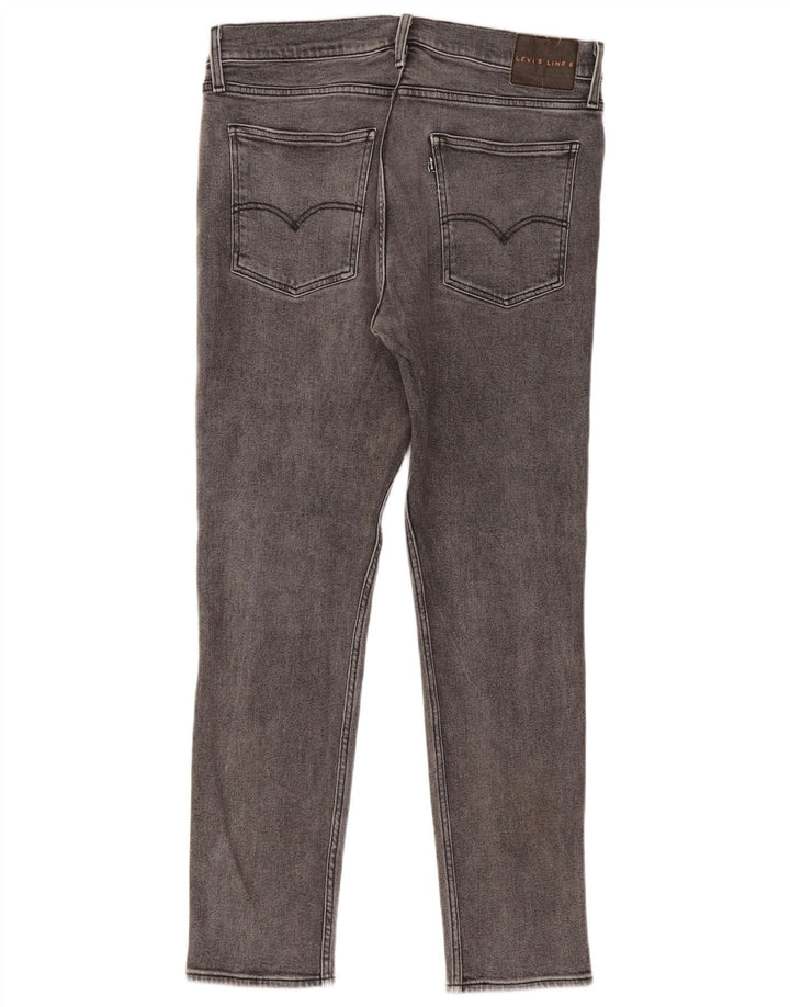 Levi's Mens Slim Jeans W34 L32 Grey Cotton