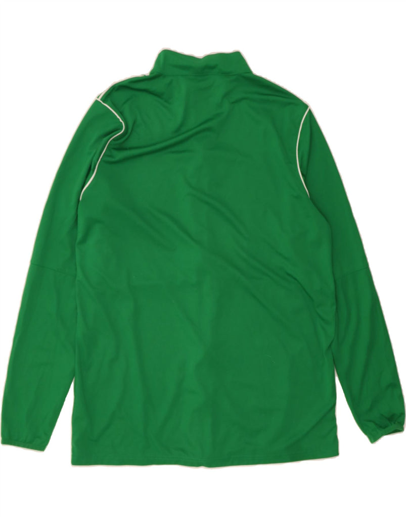 NIKE Mens Dri Fit Tracksuit Top Jacket XL Green Polyester Vintage Nike and Second-Hand Nike from Messina Hembry 