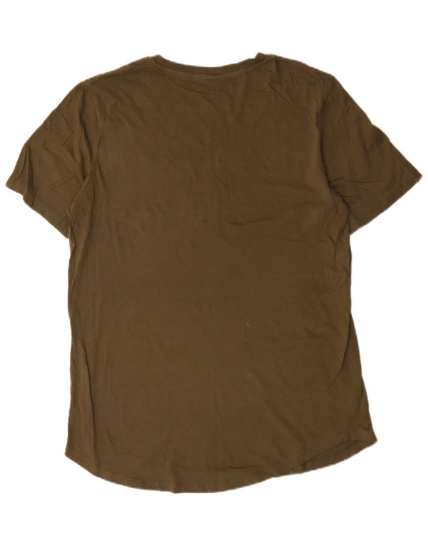 Jack & Jones Mens T-Shirt Top XL Khaki