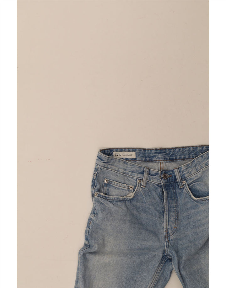 ZARA Womens Slim Jeans W28 L28 Blue Vintage Zara and Second-Hand Zara from Messina Hembry 