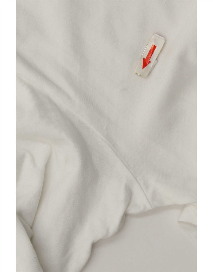 Champion Mens T-Shirt Top XL White Cotton