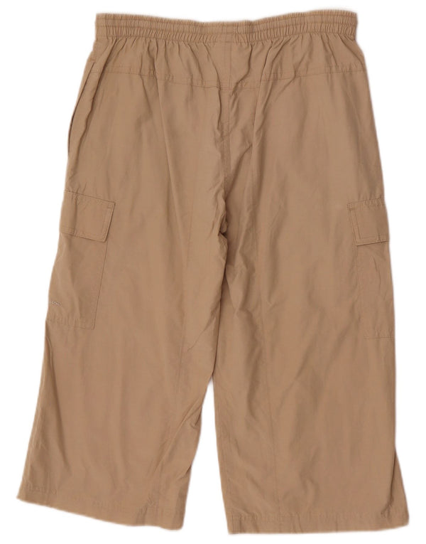 Champion Boys Cargo Capri Trousers 13-14 Years W30 L17 Beige Cotton