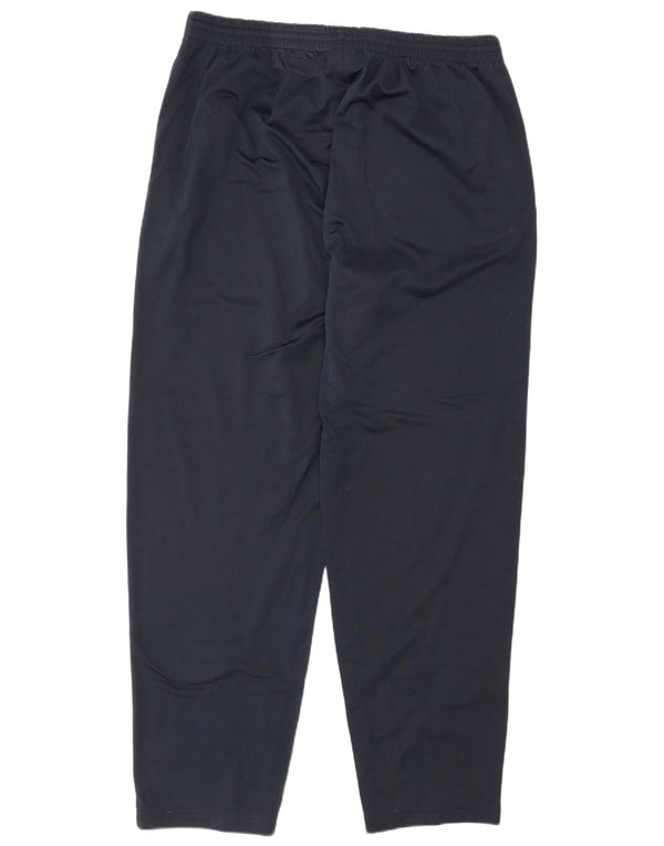 Reebok Mens Tracksuit Trousers Large  Navy Blue Polyester