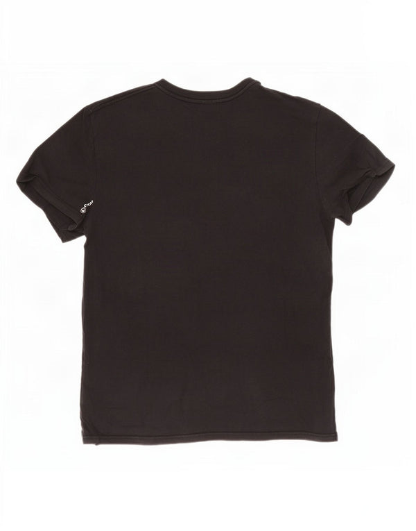 Volcom Mens Graphic T-Shirt Top Large Black Cotton