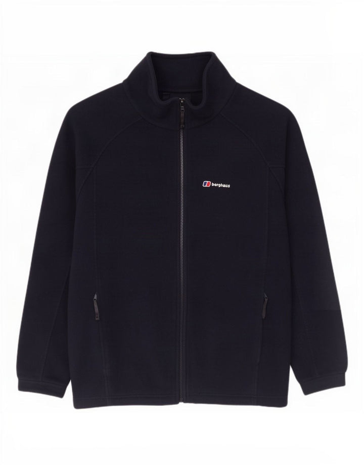 Berghaus Mens Liner Fleece Jacket UK 40 Large Navy Blue Polyester
