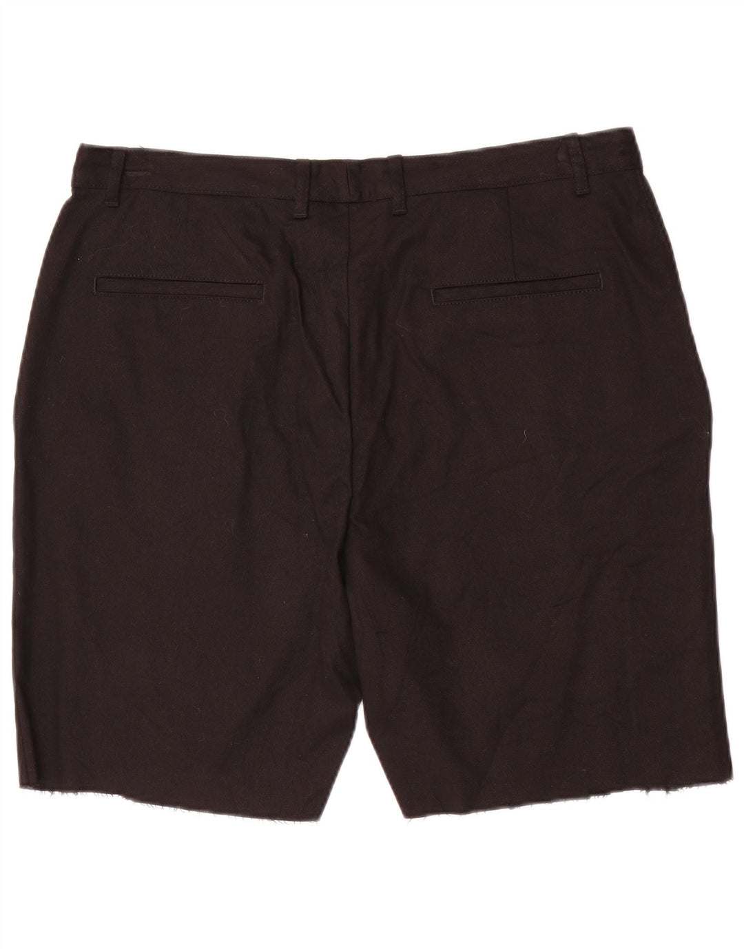 Zara Mens Chino Shorts EU 46 XL W36 Black