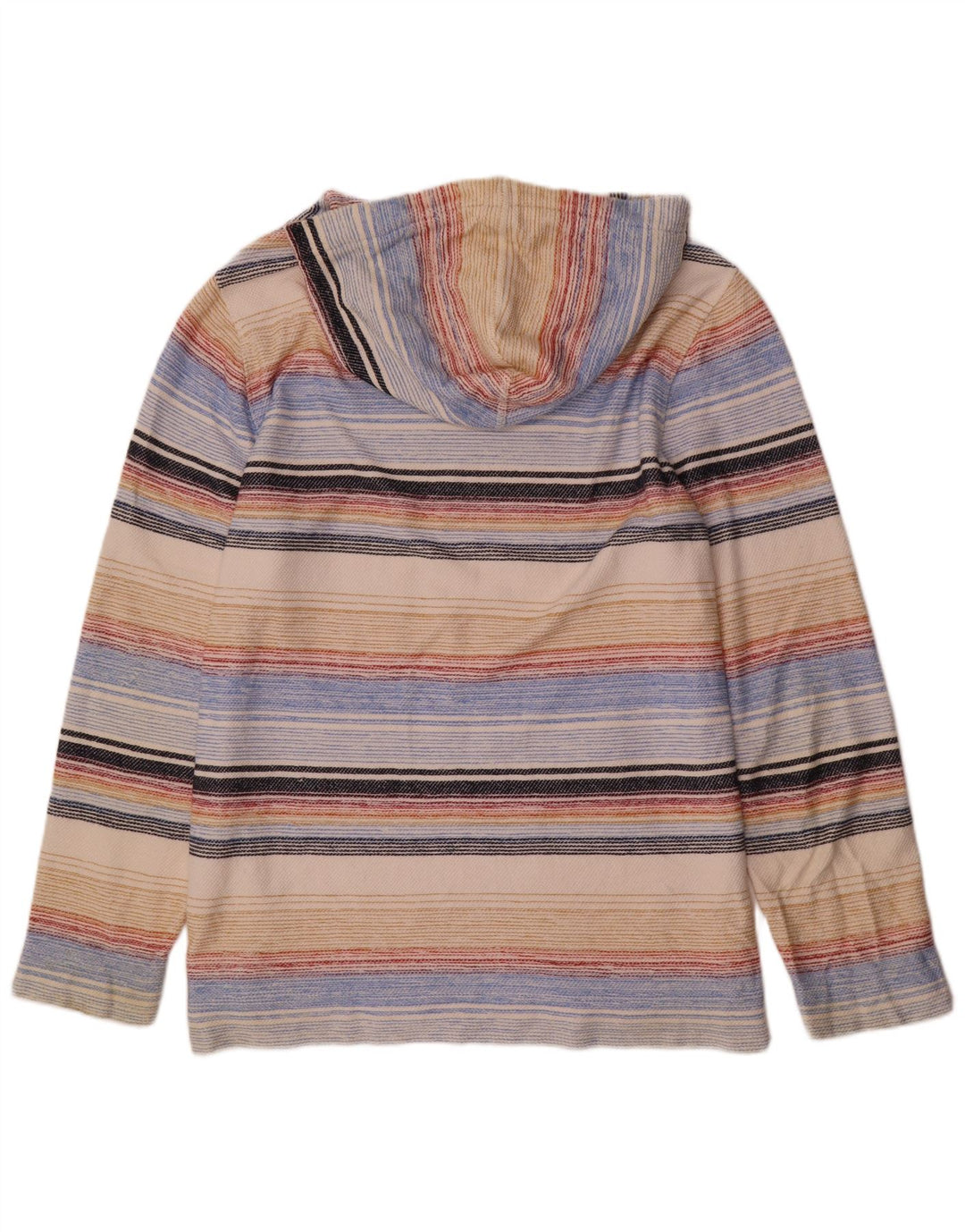 Fat Face Mens Hoodie Jumper XL Multicoloured Striped