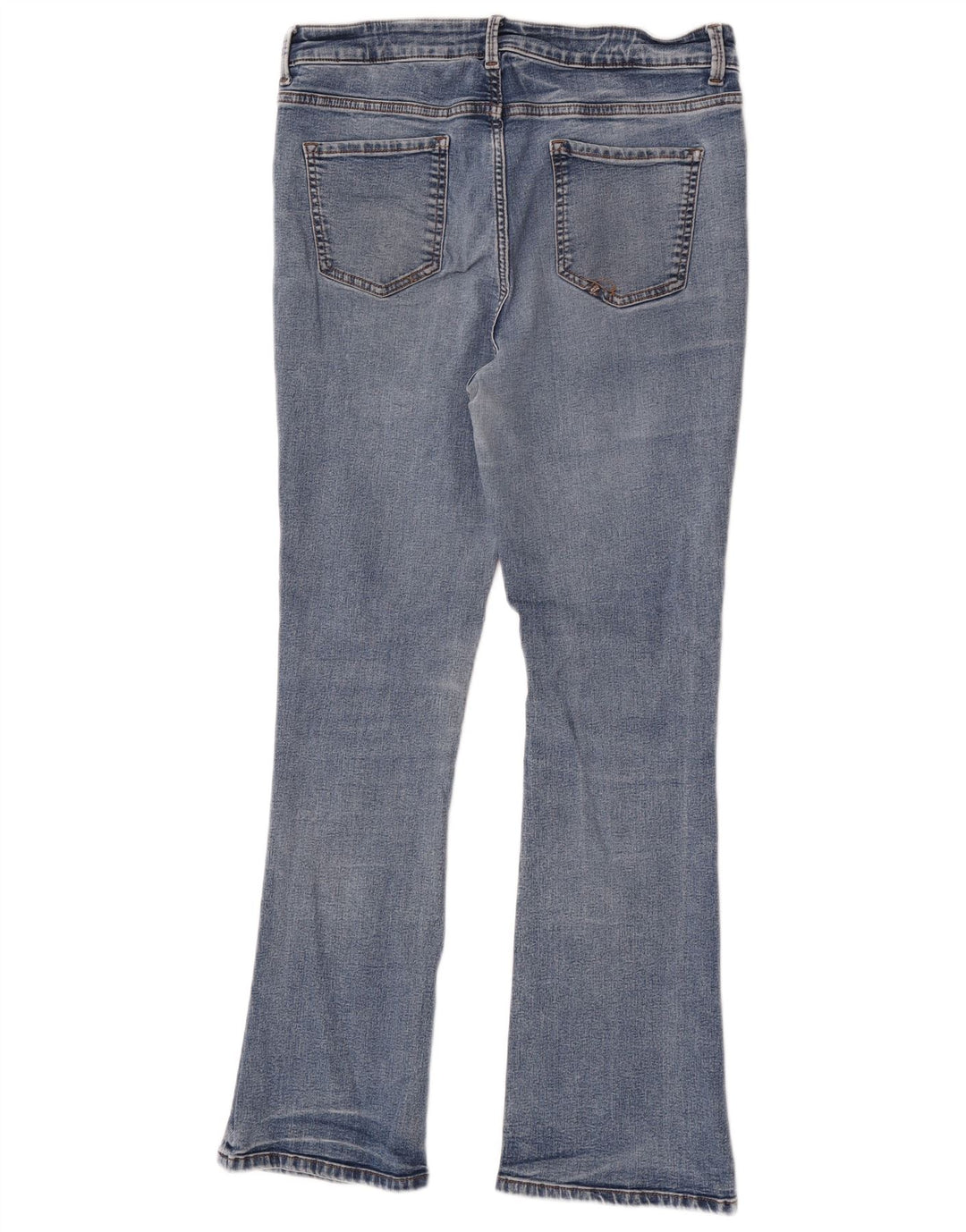Marks & Spencer Womens The Eva Bootcut Jeans UK 16 Large W34 L30 Blue