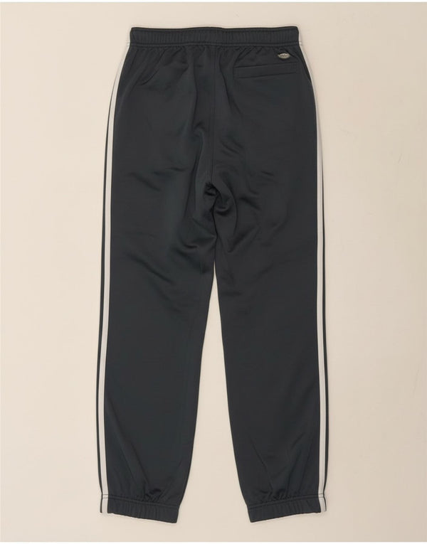 Adidas Boys Tracksuit Trousers Joggers 11-12 Years  Grey Polyester