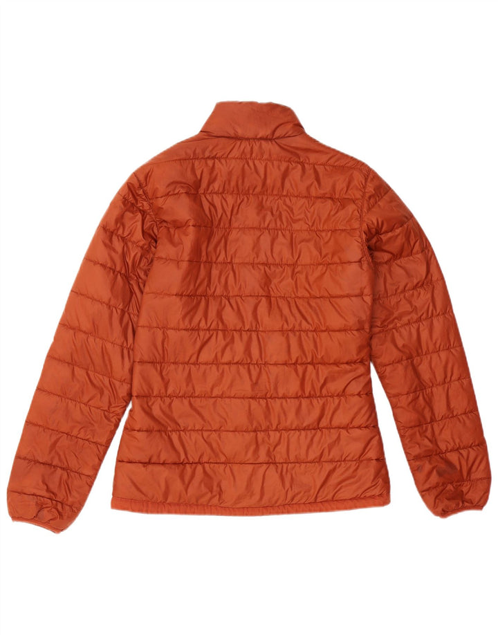 Fjall Raven Womens Padded Jacket UK 6 XS Orange Polyester