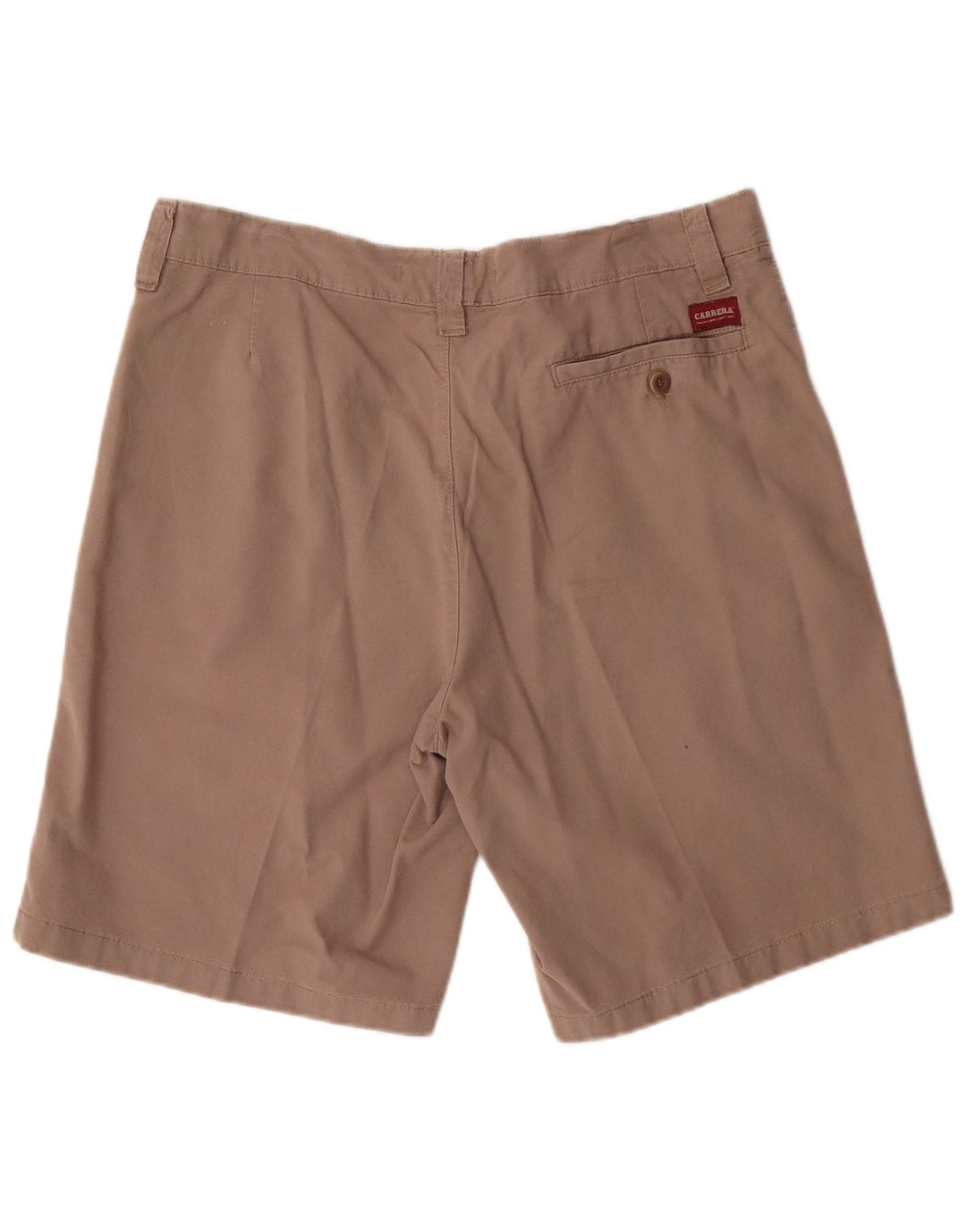 Carrera Mens Chino Shorts W36 Large  Beige Cotton