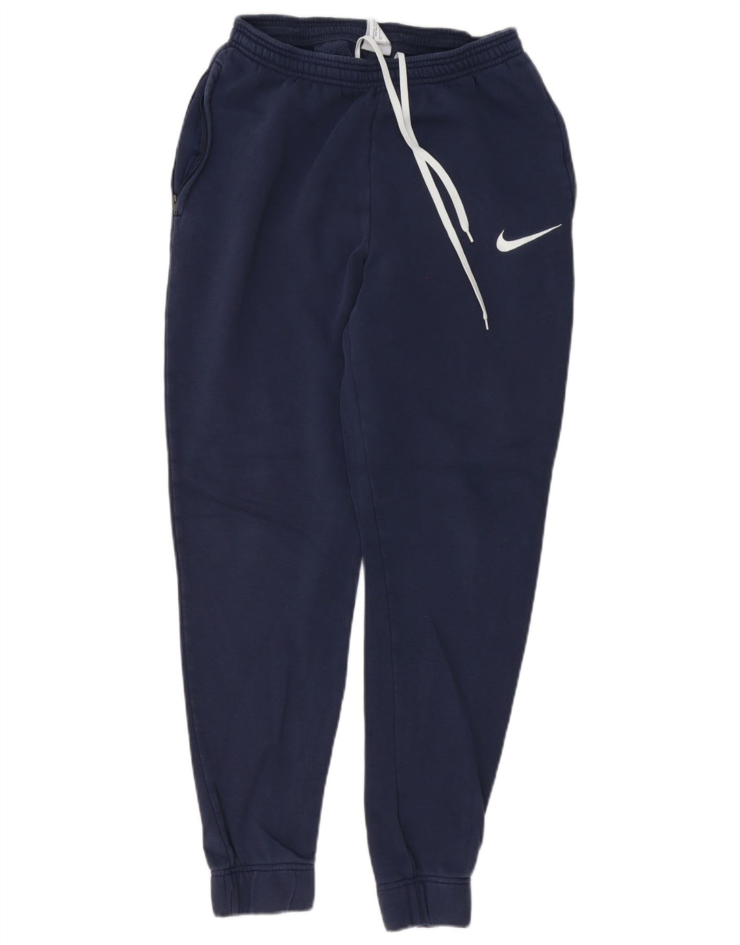 Nike Mens Tracksuit Trousers Joggers Small Navy Blue Cotton