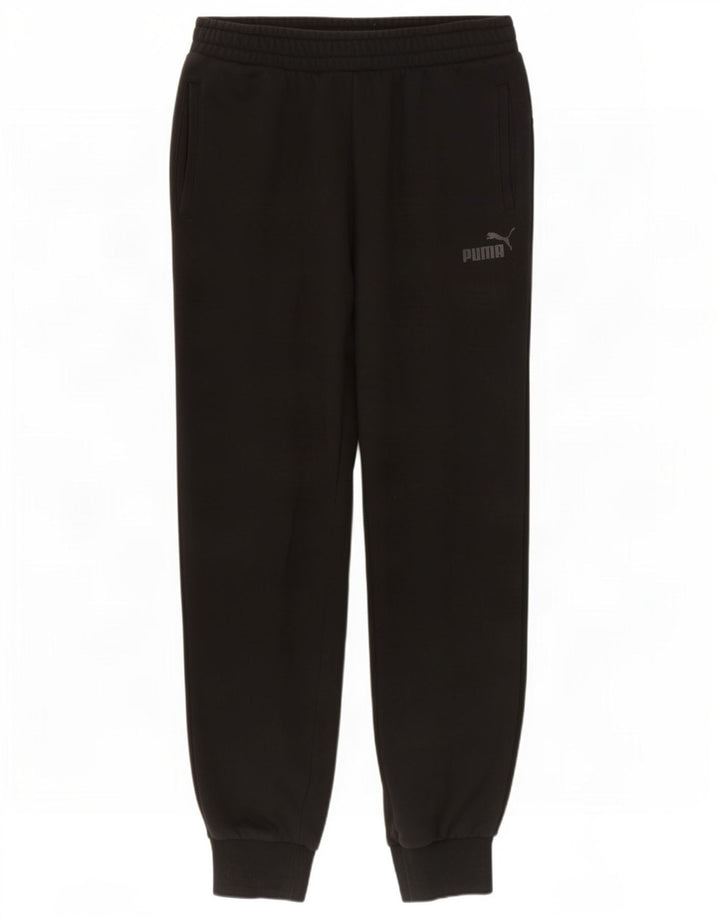 Puma Mens Tracksuit Trousers Joggers Medium Black