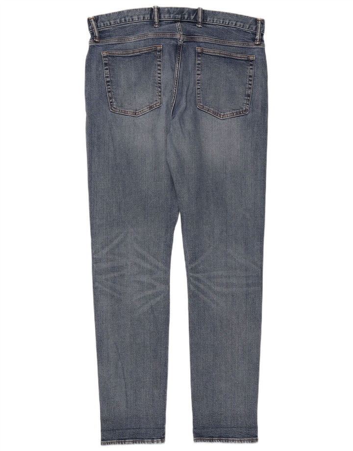 Gap Mens Slim Jeans W36 L34 Blue Cotton