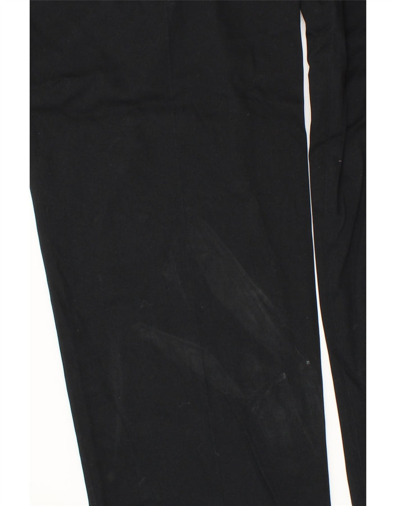 EDDIE BAUER Mens Classic Fit Straight Chino Trousers W35 L34 Black Cotton Vintage Eddie Bauer and Second-Hand Eddie Bauer from Messina Hembry 