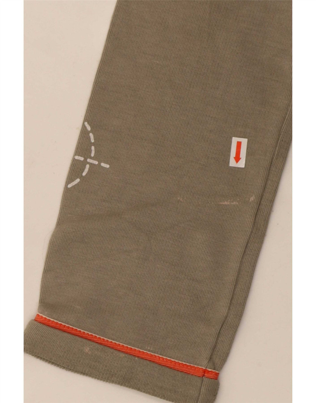 Diesel Womens Graphic Tracksuit Top Jacket UK 14 Large Grey Polyester