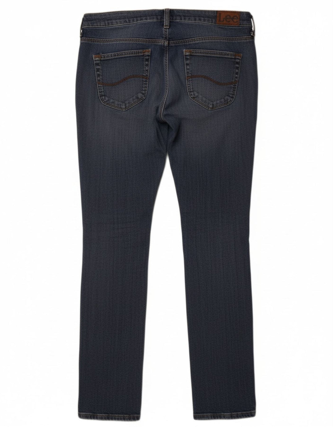 Lee Womens Norma Slim Jeans W32 L33 Blue Cotton