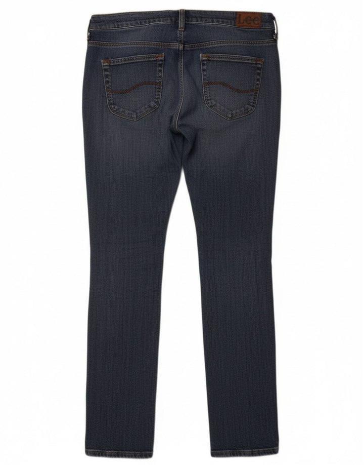 Lee Womens Norma Slim Jeans W32 L33 Blue Cotton