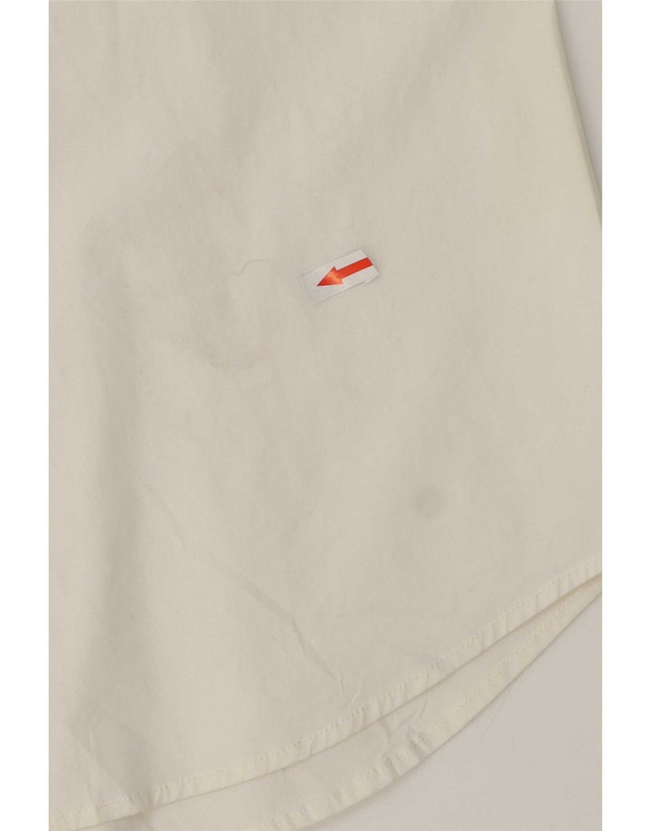 Tommy Hilfiger Mens Shirt Medium White Cotton